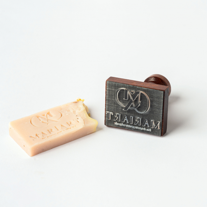 Stampila sapun si ceramica personalizata  - Logo [2]