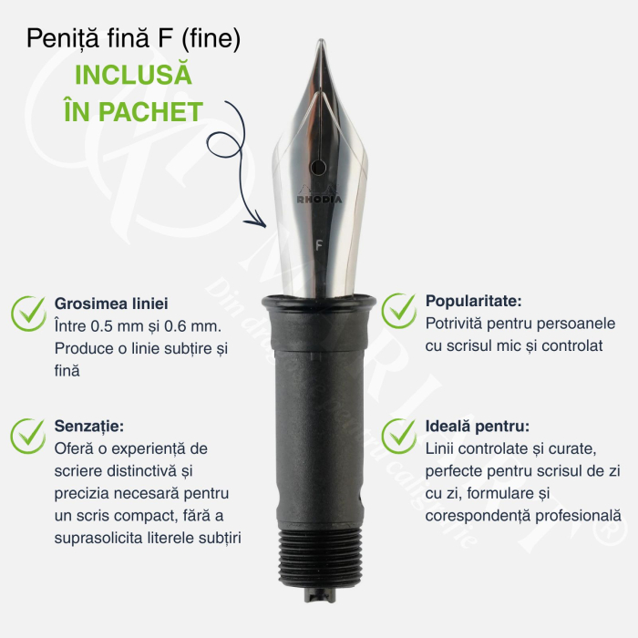 Stilou transparent cu patroane cerneala - Jacques Herbin [3]