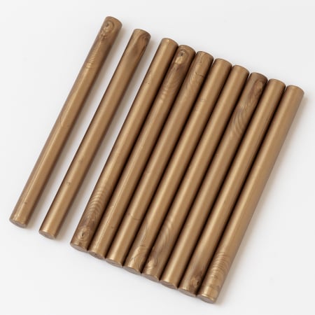 Set 5 batoane de ceara pentru sigilii - Bronz gold [1]