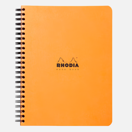 AGENDE SI PLANNERE - Caiet Rhodia Classic pentru scoala si birou, 80 file, A5+ - liniatura matematica