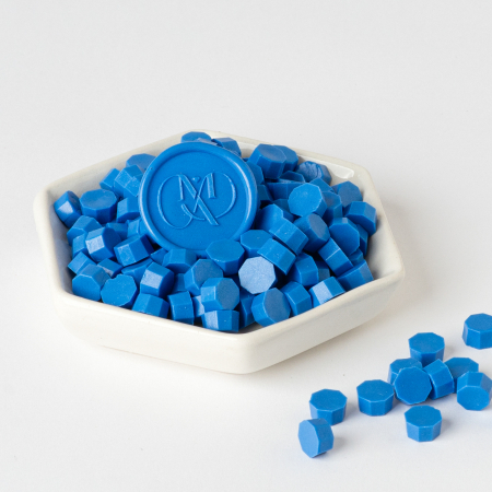 Ceara pentru sigilii - Ceara granule pentru sigiliu – Albastru cobalt