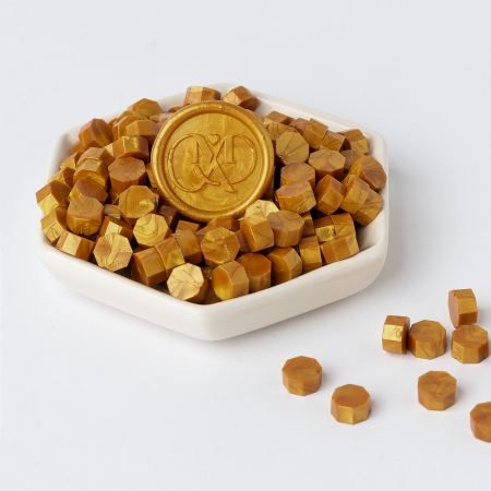Ceara pentru sigilii - Ceara granule pentru sigiliu – Auriu