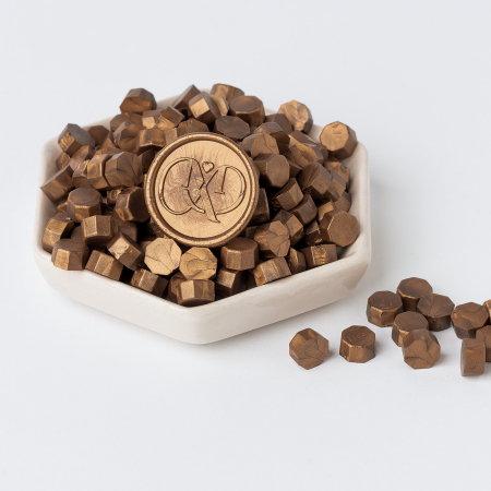 Ceara pentru sigilii - Ceara granule pentru sigiliu – Bronz