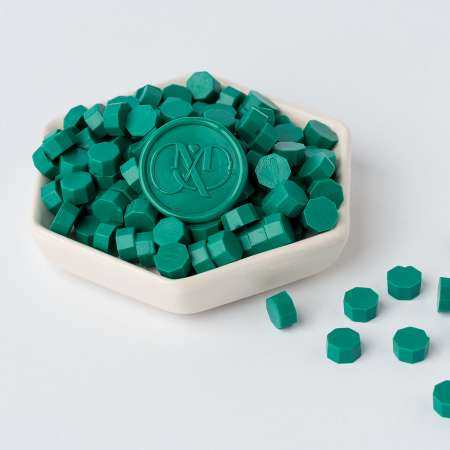 Ceara pentru sigilii - Ceara granule pentru sigiliu – Verde inchis