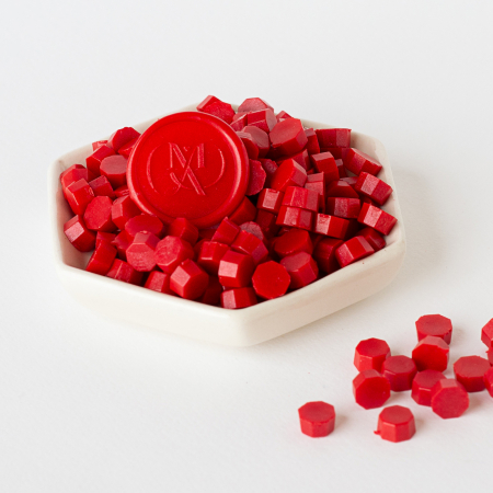 Ceara pentru sigilii - Ceara granule pentru sigiliu – Rosu Crimson