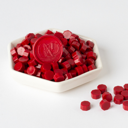 Ceara pentru sigilii - Ceara granule pentru sigiliu – Rosu Water red