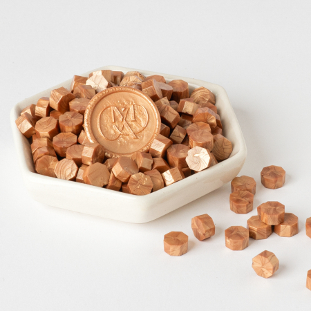 Ceara pentru sigilii - Ceara granule pentru sigiliu – Shallow gold
