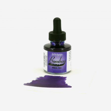 Cerneala violet caligrafie - Bombay India Ink Violet (9BY) [1]
