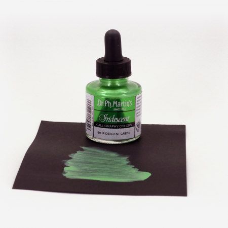 Cerneala verde caligrafie - Iridiscent Green (5R) [1]