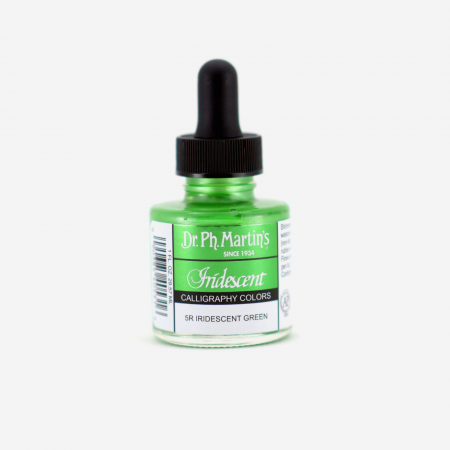 Dr. Ph. Martin's - Cerneala verde caligrafie - Iridiscent Green (5R)