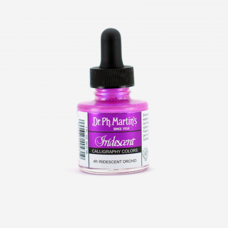 Dr. Ph. Martin's - Cerneala roz caligrafie - Iridiscent Orchid (4R)