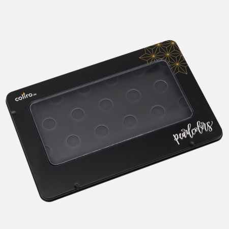 Coliro Finetec - Cutie metalica - pentru depozitat acuarele perlate