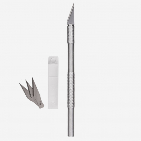 Hobby - Cutter de precizie cu 3 lame incluse