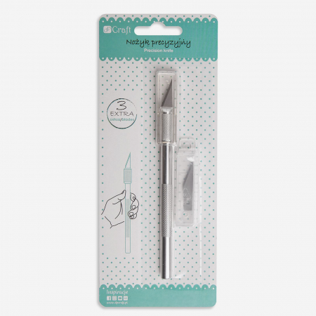Cutter de precizie cu 3 lame incluse [1]