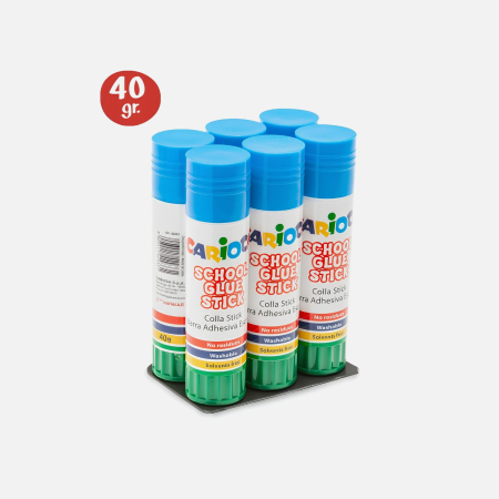 ASCUTITOARE, RADIERE SI ACCESORII - Lipici solid stick Carioca 40 g, lipire rapida hartie, carton, fotografii
