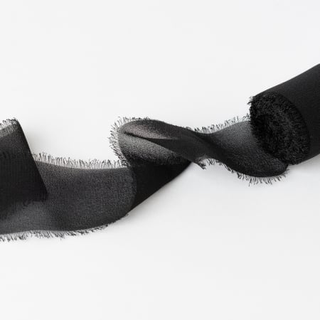 Panglica matase - Negru [1]
