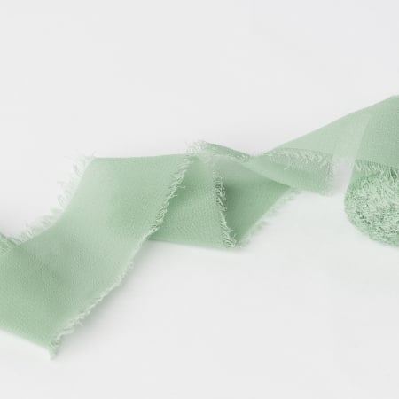 Panglica matase - Verde deschis [1]