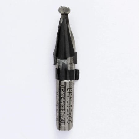 INSTRUMENTE DE SCRIS CALIGRAFIC - Penita cu varf rotund, caligrafie ornamentala, swatch-uri de cerneala - Brause