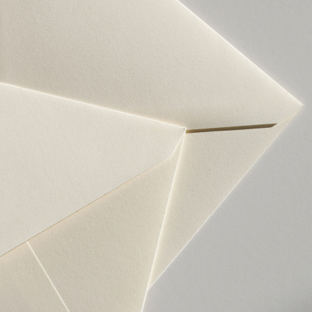 Plic C6 Clairefontaine, hartie din bumbac Velin pur Cotton, alb cremos, 125g, 114 x 162 mm [1]