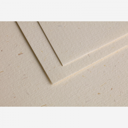 Plic C6 Clairefontaine, hartie naturala din paie de fan Paille, alb cremos cu insertii vegetale, 120g, 114 x 162 mm [1]