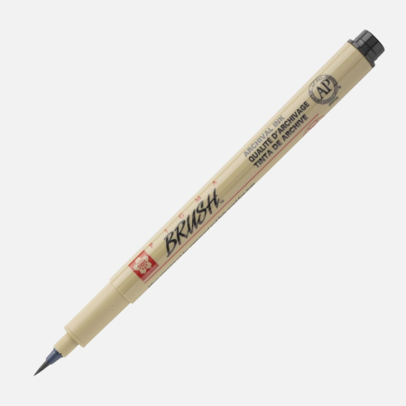 Brush pens - Sakura Pigma brush pen, carioca varf pensula pentru lettering, caligrafie, ilustratie si bullet Journal
