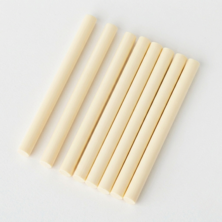 Ceara batoane - Set 5 batoane de ceara pentru sigilii - Alb fildes