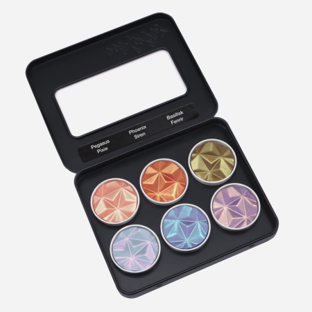 Coliro Finetec - Set 6 acuarele caligrafie si pictura - Magical World