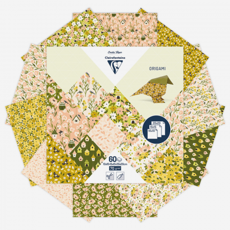 Hartie origami – Primavara, 70g, 60 foi [1]