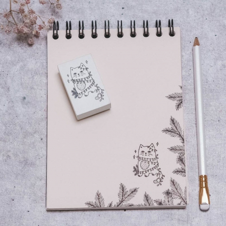 Stampila Pisica nazdravana, 53x33mm, May&Berry pentru hobby, art&craft, activitati copii [3]