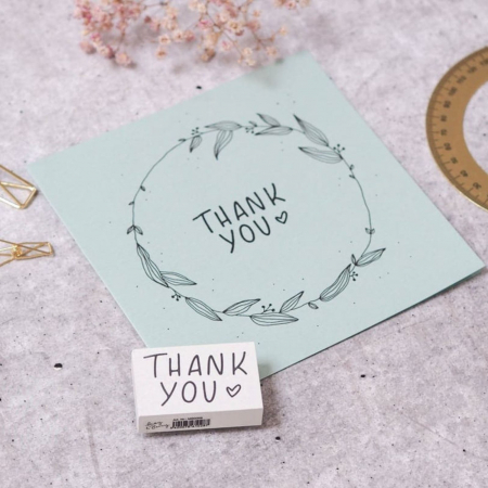 Stampila Thank you, 53x33mm, May&Berry pentru hobby, art&craft, activitati copii [3]