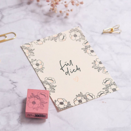 Stampila Flori de cires,  43x33mm, May&Berry pentru hobby, art&craft, activitati copii [3]
