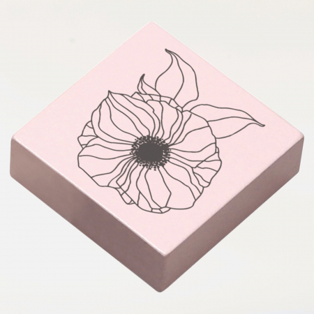 Stampila Floare de mac, 43x43mm, May&Berry pentru hobby, art&craft, activitati copii [2]