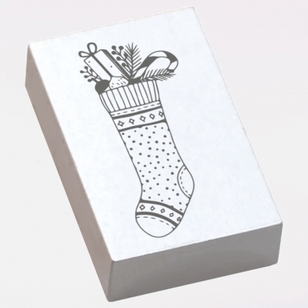 Stampila Soseta craciun, 53x33mm, May&Berry pentru hobby, art&craft, activitati copii [1]