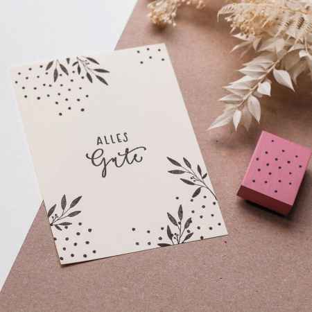 Stampila Model puncte no. 3, 43x33mm, May&Berry pentru hobby, art&craft, activitati copii [3]