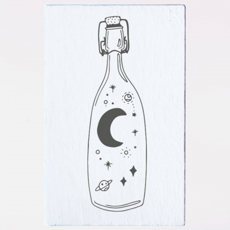 Stampile personalizate - Stampila Universul din sticla, 53x33mm, May&Berry pentru hobby, art&craft, activitati copii