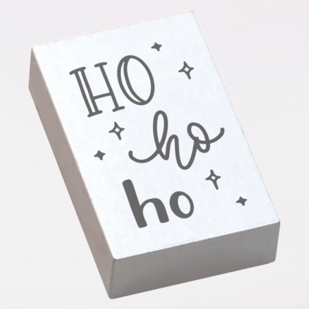Stampila Ho Ho Ho, 53x33mm, May&Berry pentru hobby, art&craft, activitati copii [1]