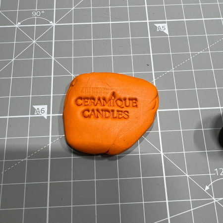 Stampila sapun si ceramica personalizata  - Logo [3]