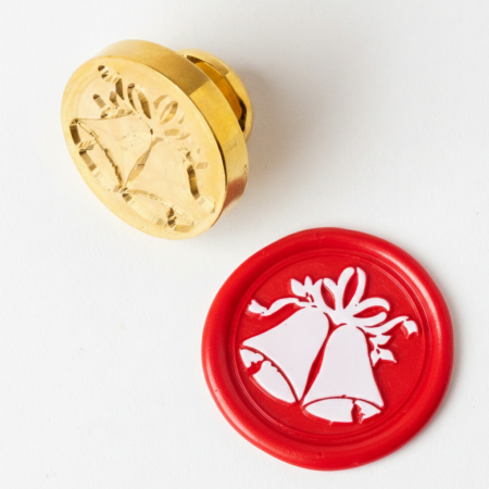 Stampile sigilii colectia MARIART - Stampila sigiliu – Clopotei de iarna, 2.5cm