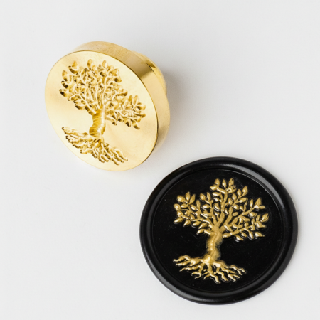 Stampile sigilii colectia MARIART - Stampila sigiliu – Copacul vietii 3D, 2.5cm