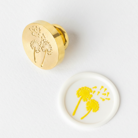 Stampile sigilii colectia MARIART - Stampila sigiliu – Papadie, 2.5cm