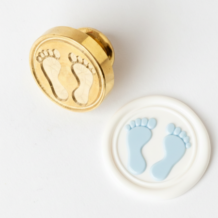 Stampile sigilii colectia MARIART - Stampila sigiliu – Picioruse Bebe, 2.5cm