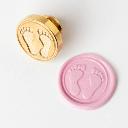 Stampila sigiliu – Picioruse Bebe, 2.5cm