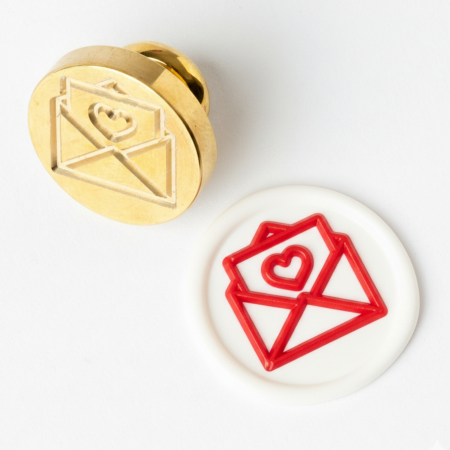 Stampile sigilii colectia MARIART - Stampila sigiliu – Scrisoare, 2.5cm