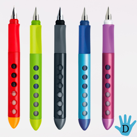 SCRIS DE MANA - Stilou scolar pentru incepatori, dreptaci Scribolino – Faber Castell