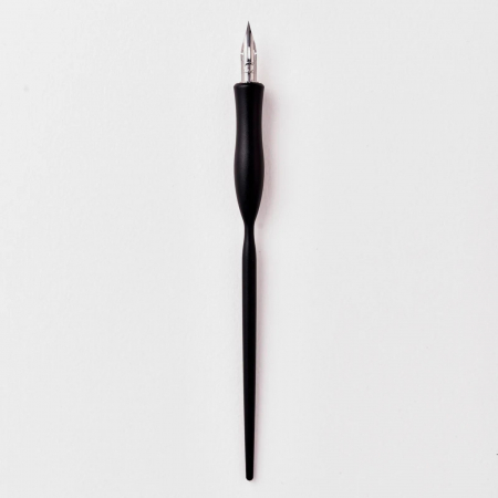 Tocuri caligrafie - Toc drept caligrafie negru - Flourish Tom’s Studio