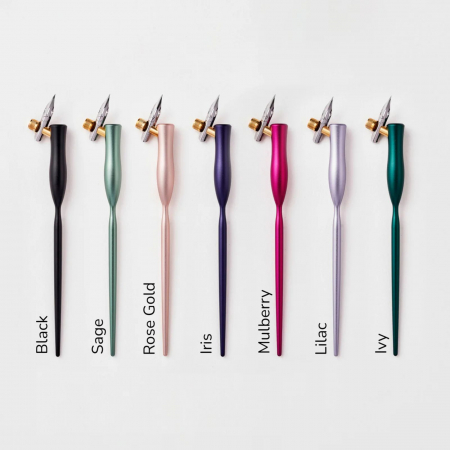 Toc oblic caligrafie, diverse culori - Flourish Tom’s Studio [0]