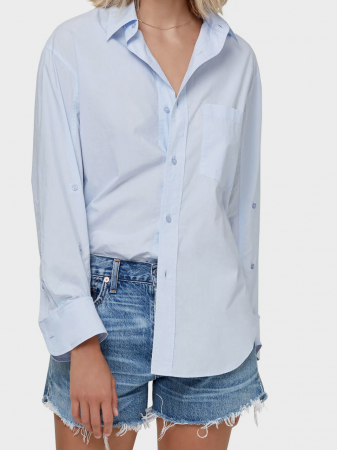 Shirts - Camasa Albastra - Femei