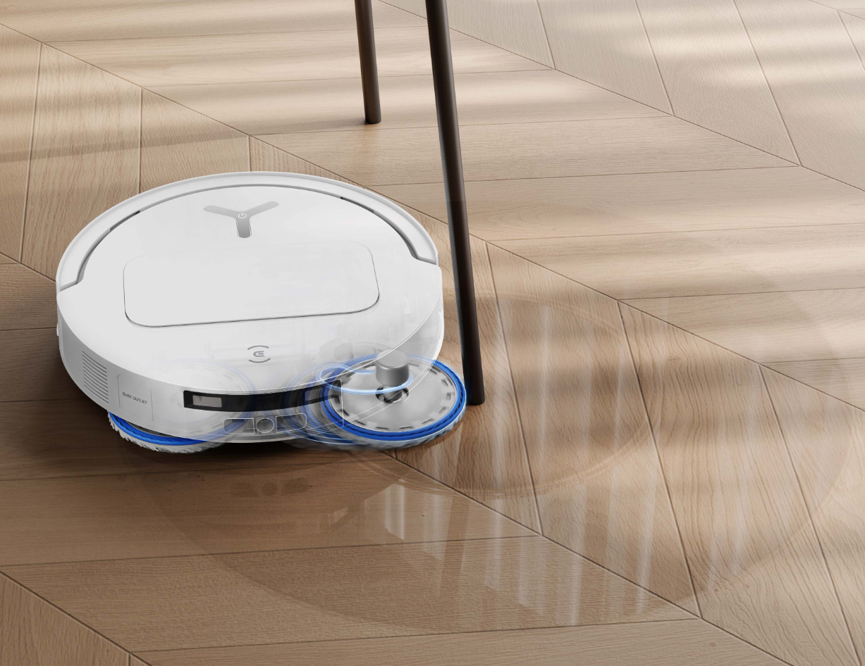 Aspirator robot ECOVACS DEEBOT T50 OMNI Gen 3, Alb