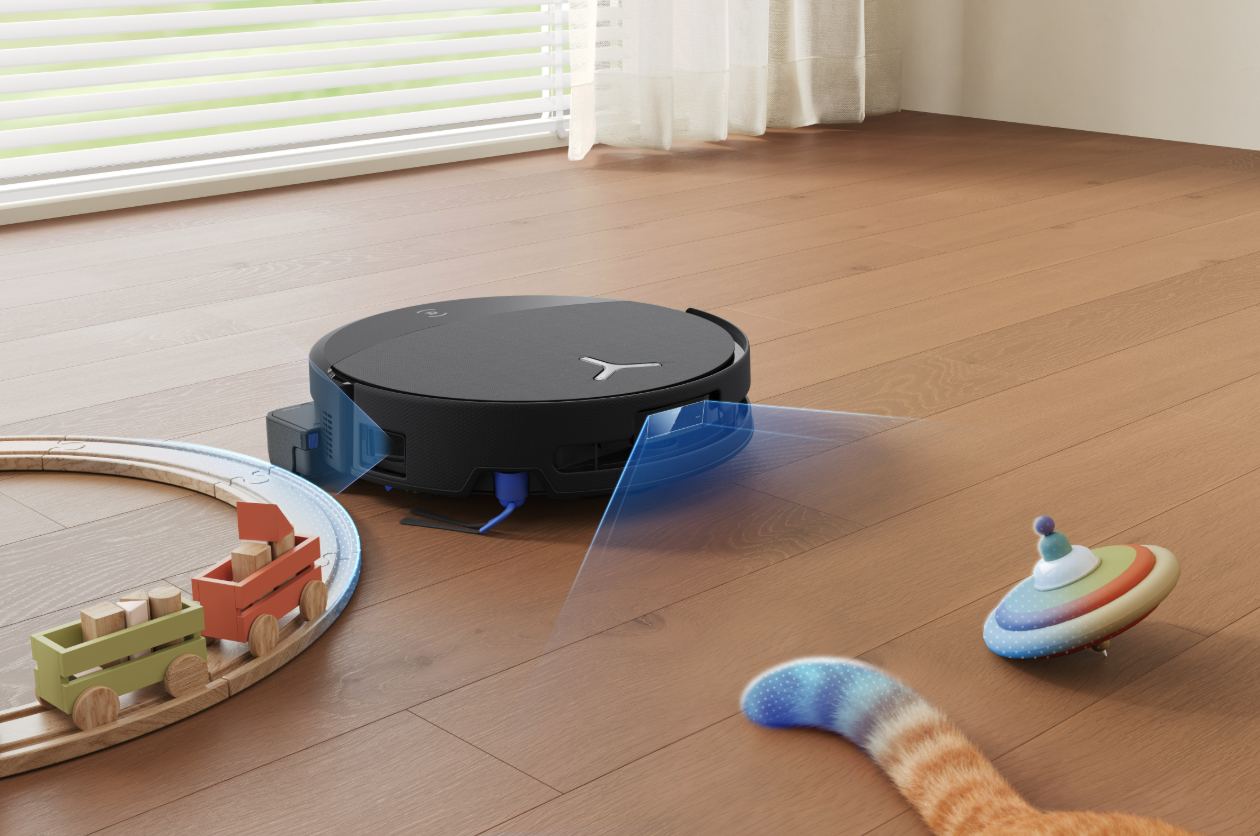 Aspirator robot ECOVACS DEEBOT T90 PRO OMNI, Negru