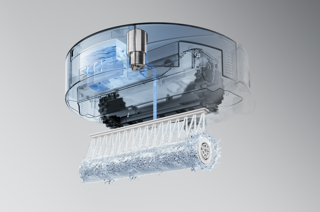 Aspirator robot ECOVACS DEEBOT T90 PRO OMNI, Negru